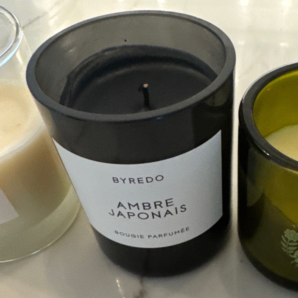 Byredo Ambre Japonais Black Candle 240g 8.5oz Low Fill - Picture 2 of 2